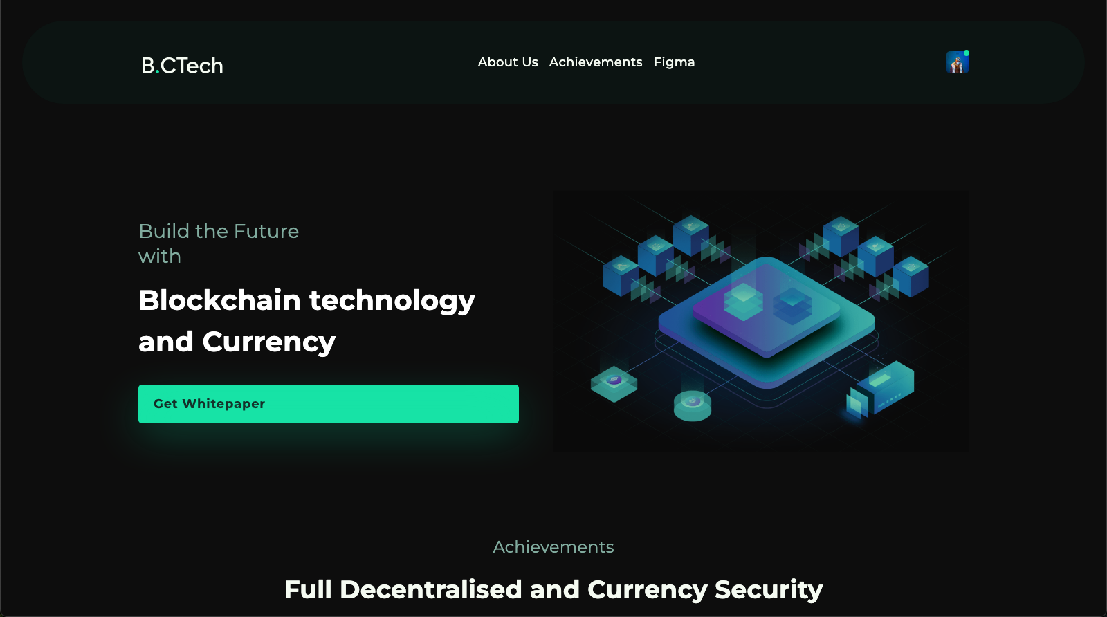 Demo 1 webapp screenshot